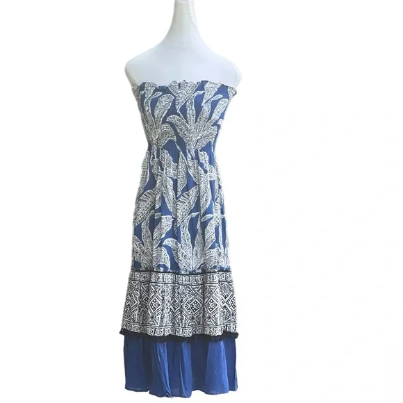 Steve Madden Strapless Dress  Size M Excellent Used Condition - Picture 2 of 11